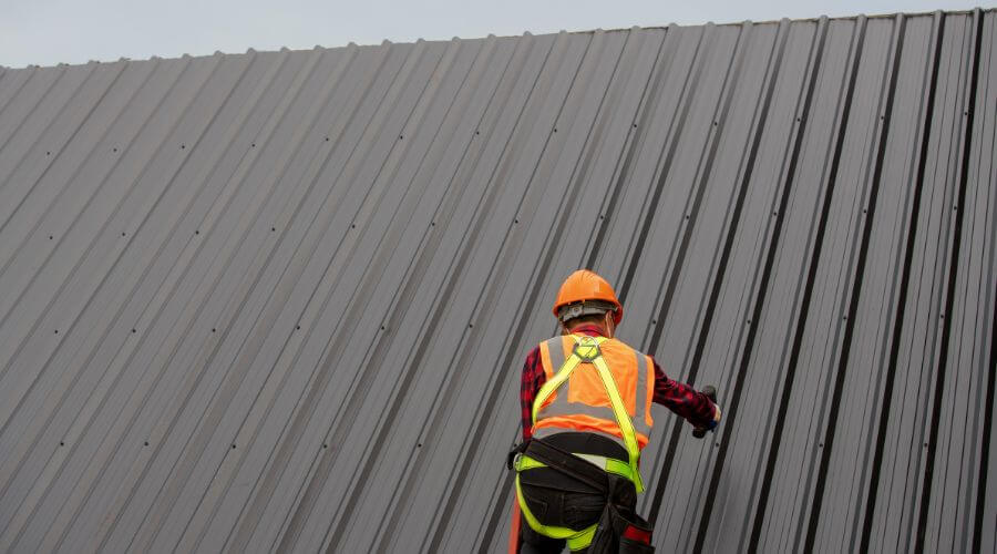 Professional metal roof installation services in Derry, NM